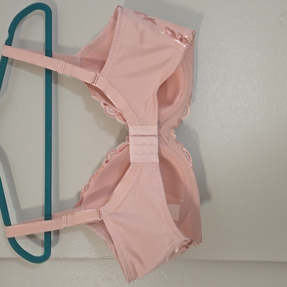 Soma Sensuous Sides Full Coverage Lace Peach Bra Size 40DD NWT - Picture 5 of 8